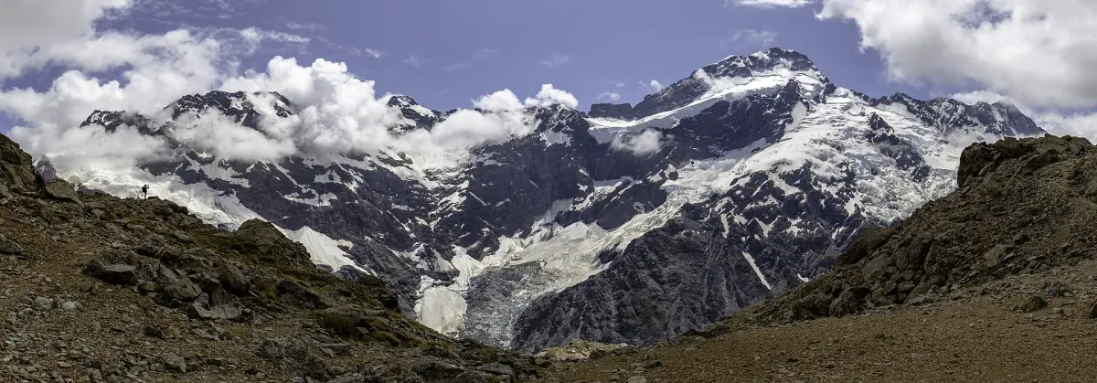 The Mount Sefton massif in Aoraki/Mount Cook National Park